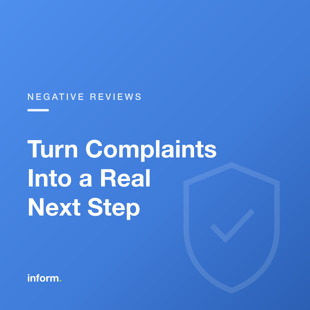 Stop replying to bad reviews with an apology and nothing else. Set one contact and let every negative reply end with a real way to fix it.